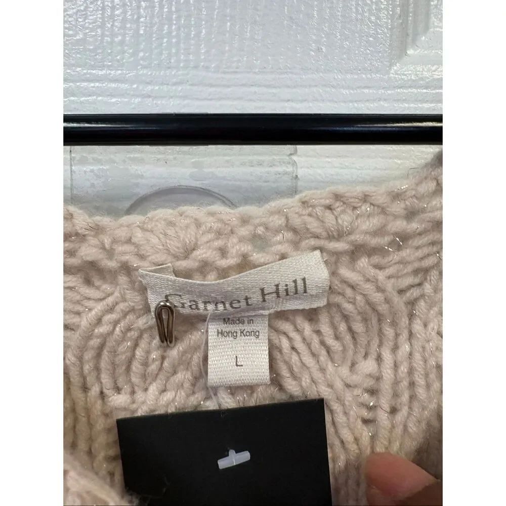 Metallic Pom Pom Sweater - Picture 5 of 8